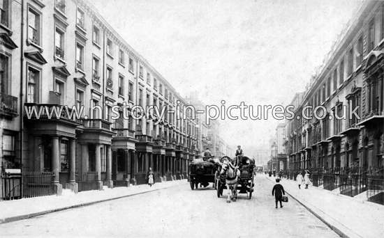 Winchester Street, Pimlico, London. c.1906.